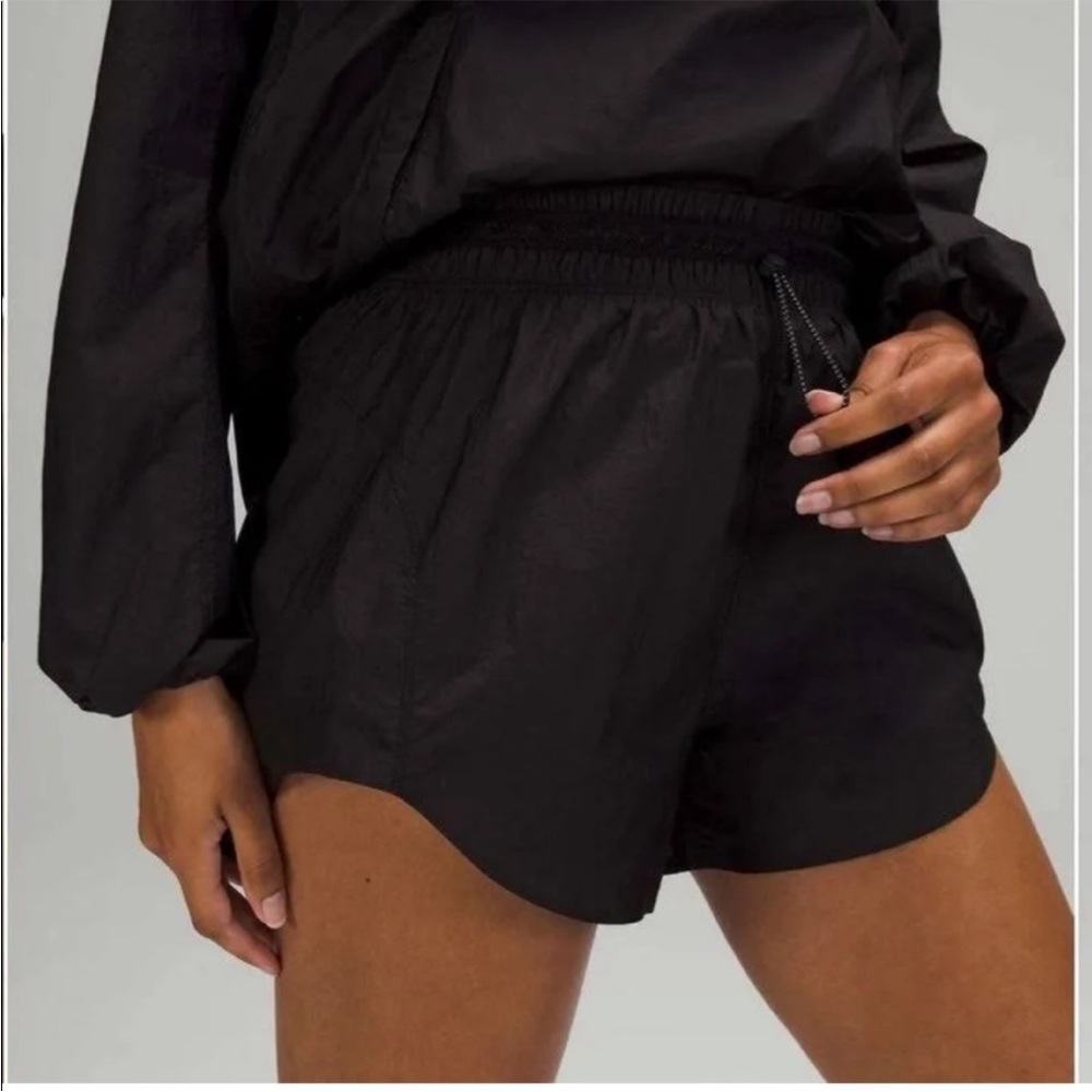lululemon athletica Women's Black Athletic Shorts